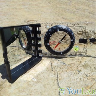 Boussole de visée avec clinomètre