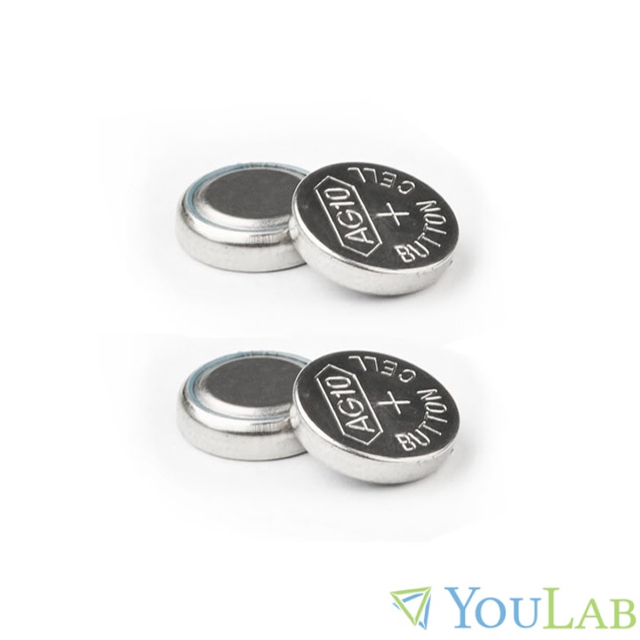 Pile AG10 pour loupe de géologue